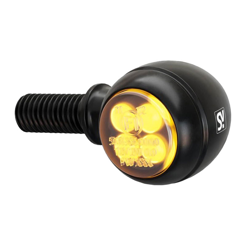 Blinkre na motorku Highsider Smart Circula-S LED čierne
