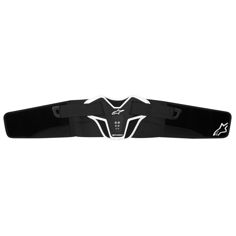 Ľadvinový pás Alpinestars Saturn čierno-šedý