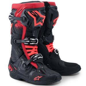 Topánky na motorku Alpinestars Tech 10 čierno-červené