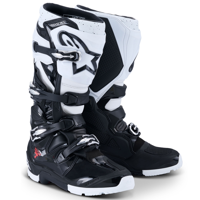 Topánky na motorku Alpinestars Tech 7 Enduro čierno-biele