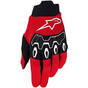 Motokrosové rukavice Alpinestars Full Bore V2 červeno-čierno-biele