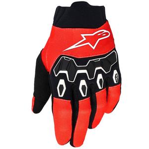 Detské motokrosové rukavice Alpinestars Full Bore V2 Youth/Kids červeno-čierno-biele