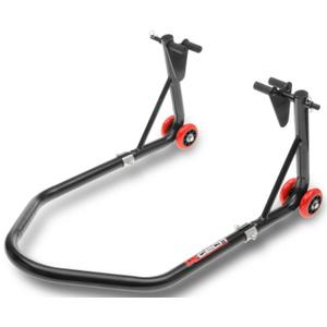 Predný/zadný stojan na motocykel Q-TECH čierny