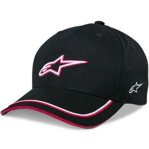 Šiltovka Alpinestars Ascencion Snapback čierno-červená