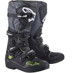 Topánky na motorku Alpinestars TECH 5 čierno-šedo-fluo žlté