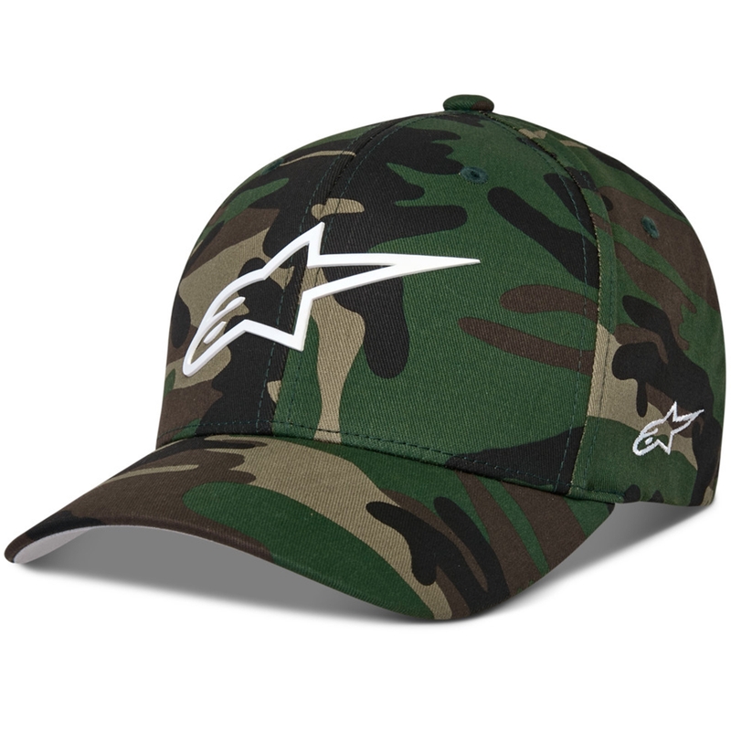 Šiltovka Alpinestars Ageless Multi camo zelená