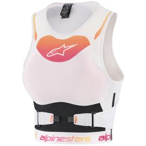 Dámsky chránič tela Alpinestars Stella Plasma Chest bielo-gradient