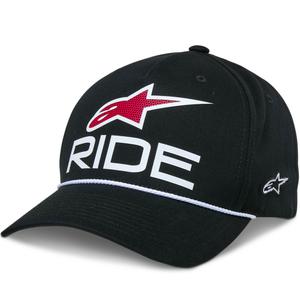 Šiltovka Alpinestars Ride Comp Snapback čierno-bielo-červená