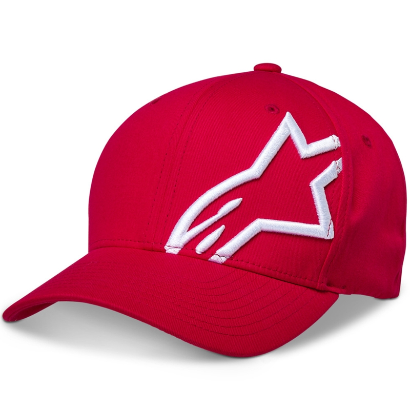 Šiltovka Alpinestars Corp Shift 2 červeno-biela