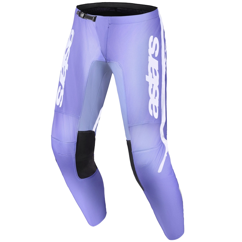 Dámske motokrosové nohavice Alpinestars Stella Fluid Apex fialovo-biele