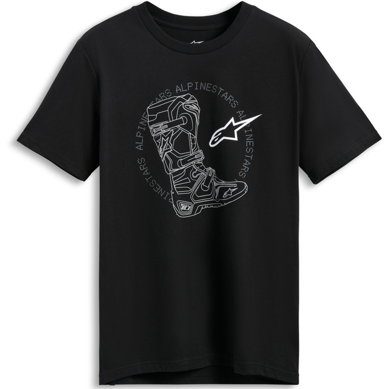 Tričko Alpinestars Tech Boot CSF čierne
