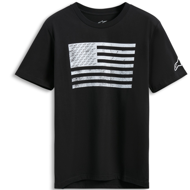 Tričko Alpinestars Waving Patch CSF čierne