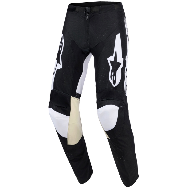 Motokrosové nohavice Alpinestars Racer Air Riway čierno-biele