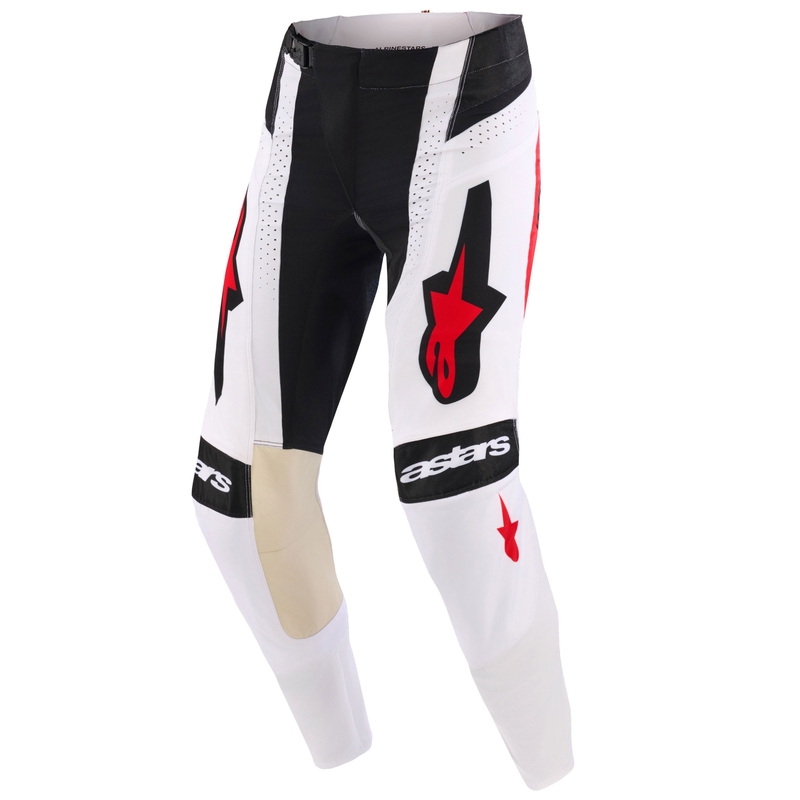 Motokrosové nohavice Alpinestars Techstar Knif čierno-bielo-modro-červené