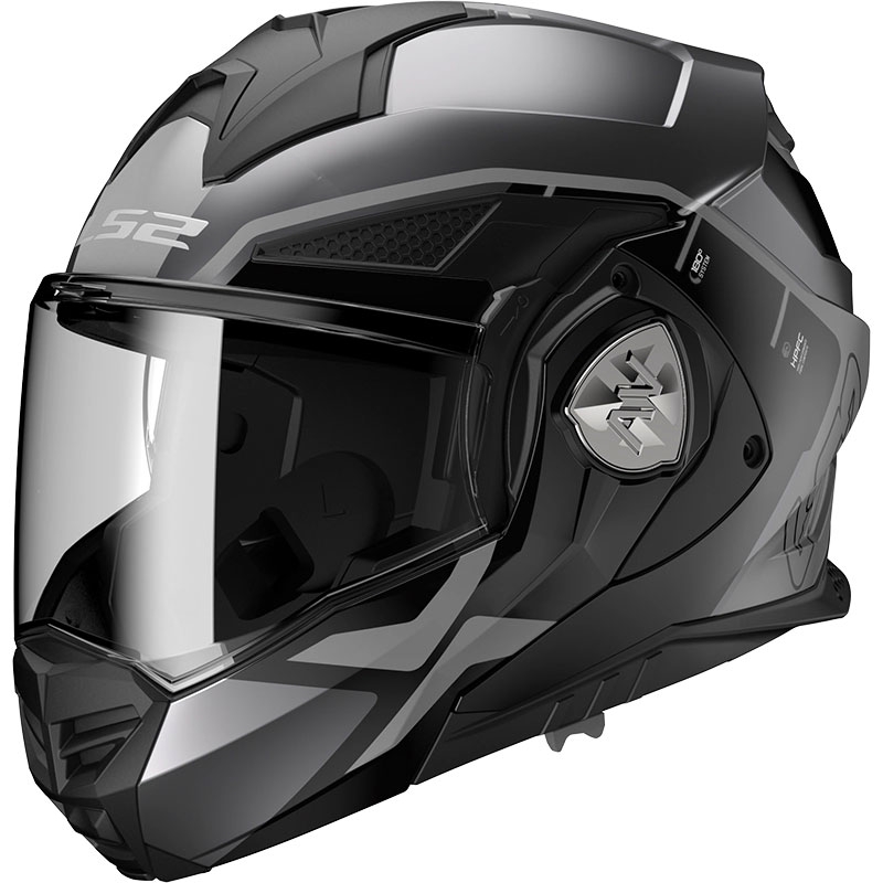 Preklápacia helma na motorku LS2 FF901 Advant X Metryk titánová
