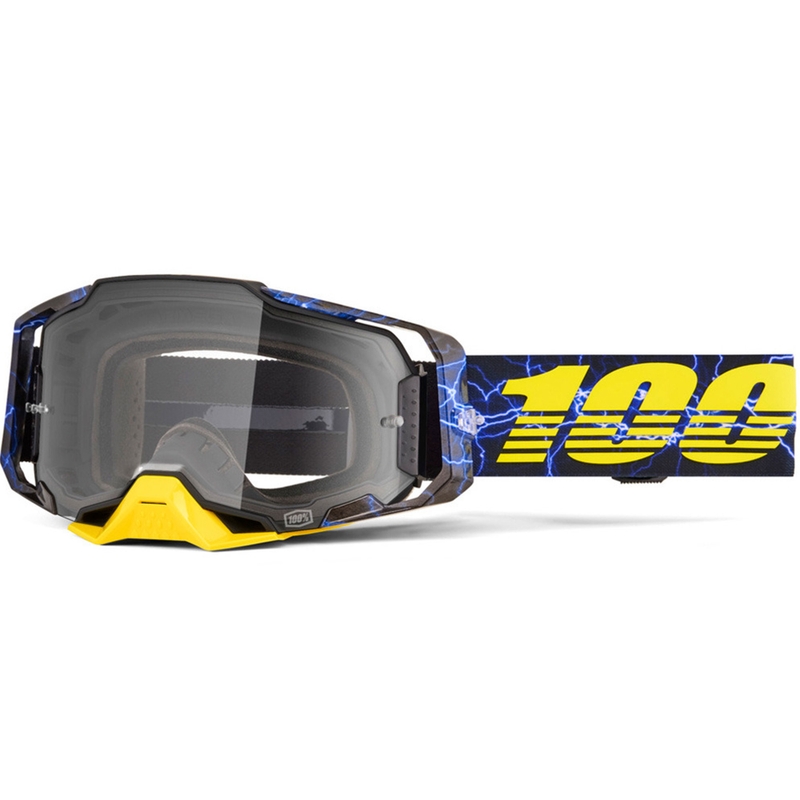 Motokrosové okuliare 100% Armega Fury s čírym plexi