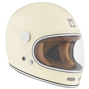 Integrálna helma na motorku NOX PREMIUM Revenge krémová biela