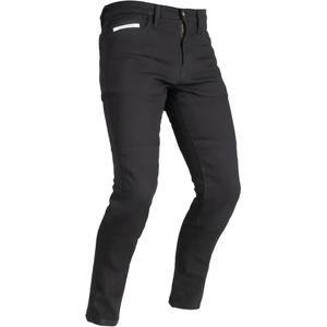 Dámske džínsy na motorku OXFORD ORIGINAL APPROVED SUPER STRETCH JEANS AA SLIM FIT čierne