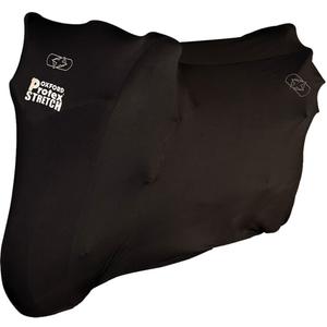 Plachta na motorku Oxford Protex Stretch Indoor interiérová čierna