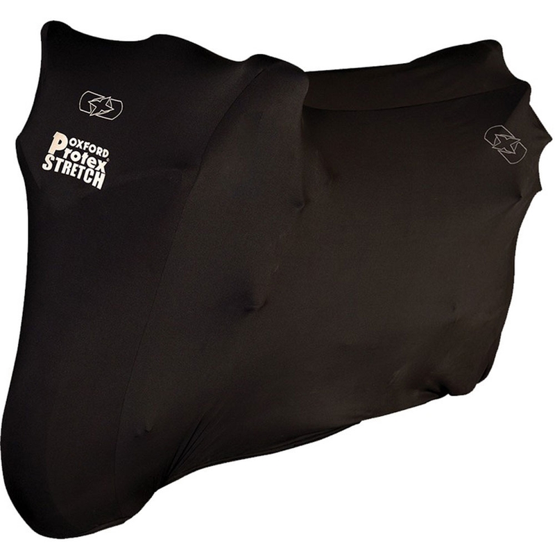 Plachta na motorku Oxford Protex Stretch Indoor interiérová čierna