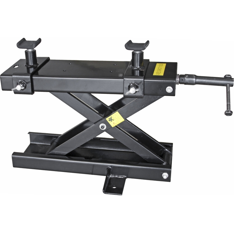 Jednoduchý zdvihák na motocykle Q-TECH čierny
