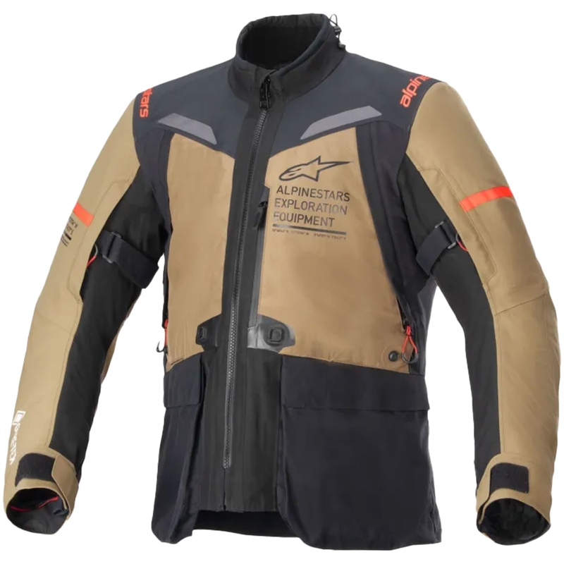 Bunda Alpinestars ST-7 Gore-Tex hnedo-čierna