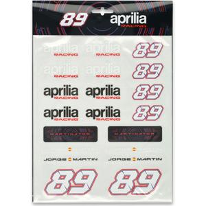 Súprava nálepiek Jorge Martin - Aprilia A4