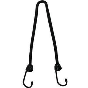 Popruh Oxford Pavúk 450/10 mm so zakončeními drôtovými hákmi čierny