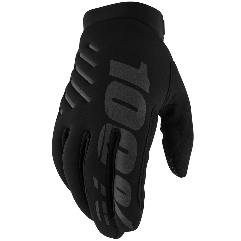 Motokrosové rukavice 100% - USA BRISKER čierne