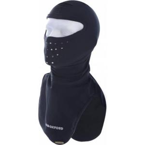 Kukla na motorku Oxford Balaclava Deluxe Micro Fleece čierna