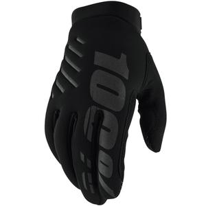 Dámske motokrosové rukavice 100% - USA BRISKER čierne