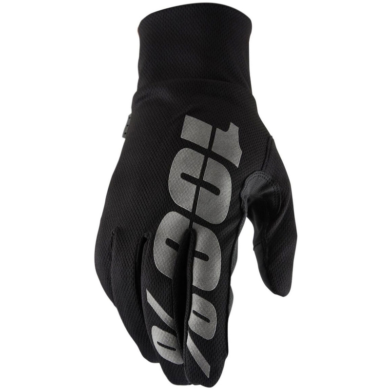 Motokrosové rukavice 100% HYDROMATIC čierne