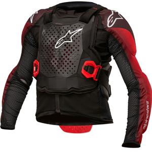 Detský chránič tela Alpinestars Bionic Tech Youth čierno-bielo-červený