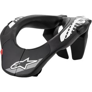Detský chránič krku Alpinestars Neck Support Youth čierno-biely