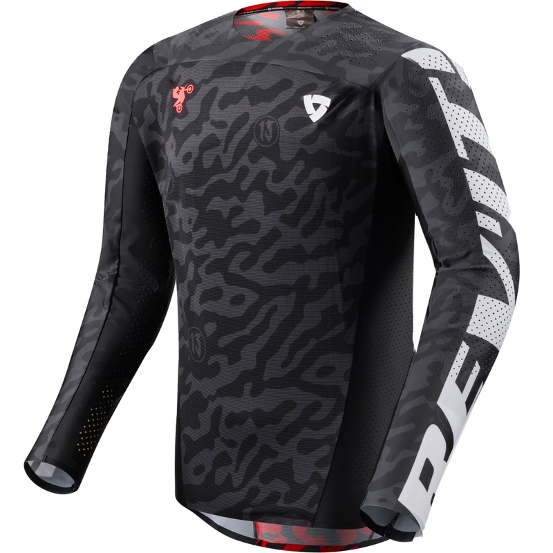 Motokrosový dres Revit Thirteen čierny
