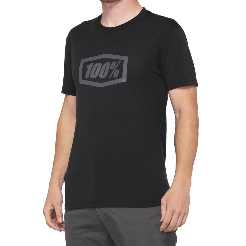 Tričko 100% - USA ICON TECH čierne