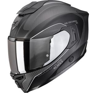 Integrálna prilba na motorku Scorpion EXO-1500 Carbon Air Mundi matná čierno-strieborná