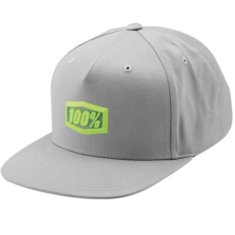 Šiltovka 100% Enterprise Snapback sivá