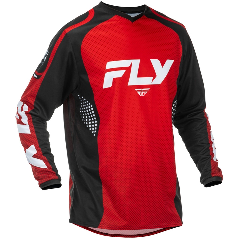 Motokrosový dres FLY Racing F-16 červeno-čierno-biely
