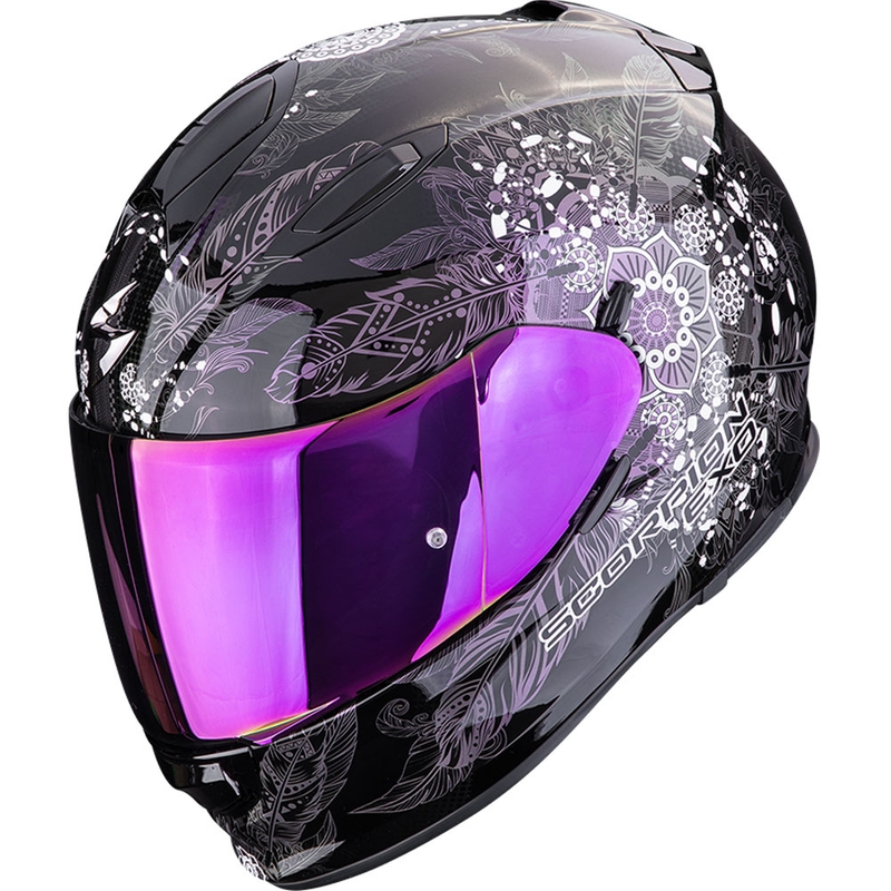 Integrálna helma na motorku Scorpion EXO-491 Dream čierna chameleón