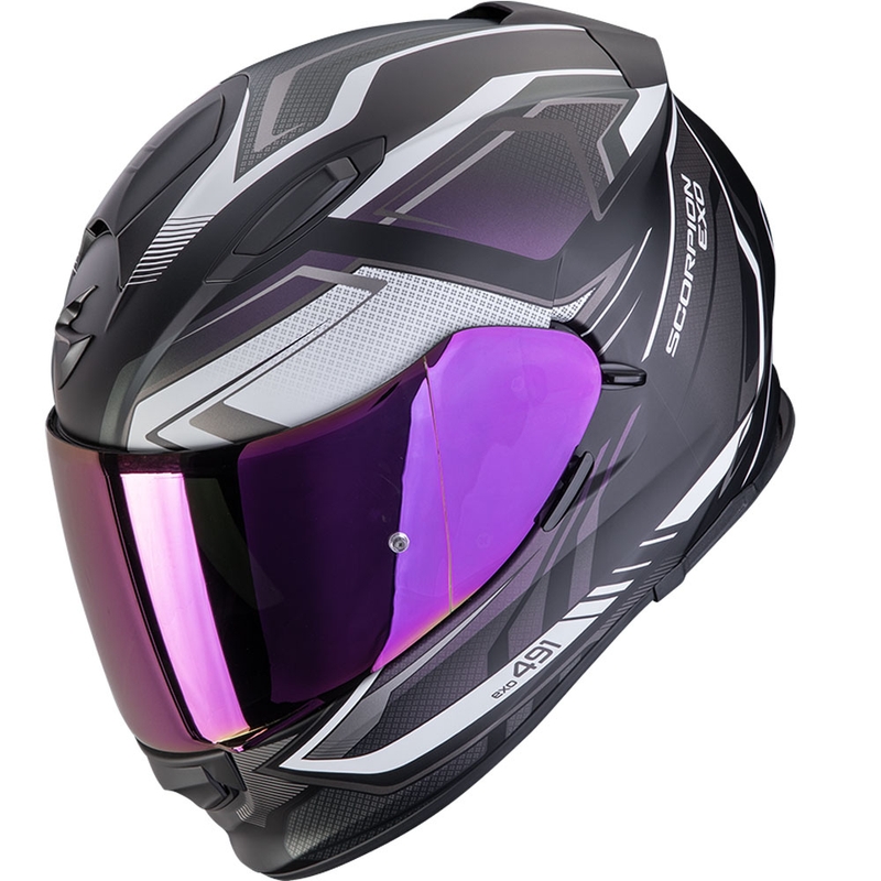 Integrálna helma na motorku Scorpion EXO-491 Zumo matná čierna chameleón