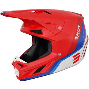 Motokrosová prilba Shot Speed ​​Atomic perleťovo červená