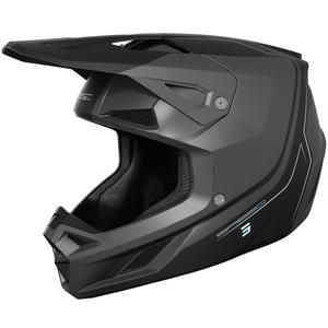 Motokrosová prilba Shot Speed ​​Fury matná sivá