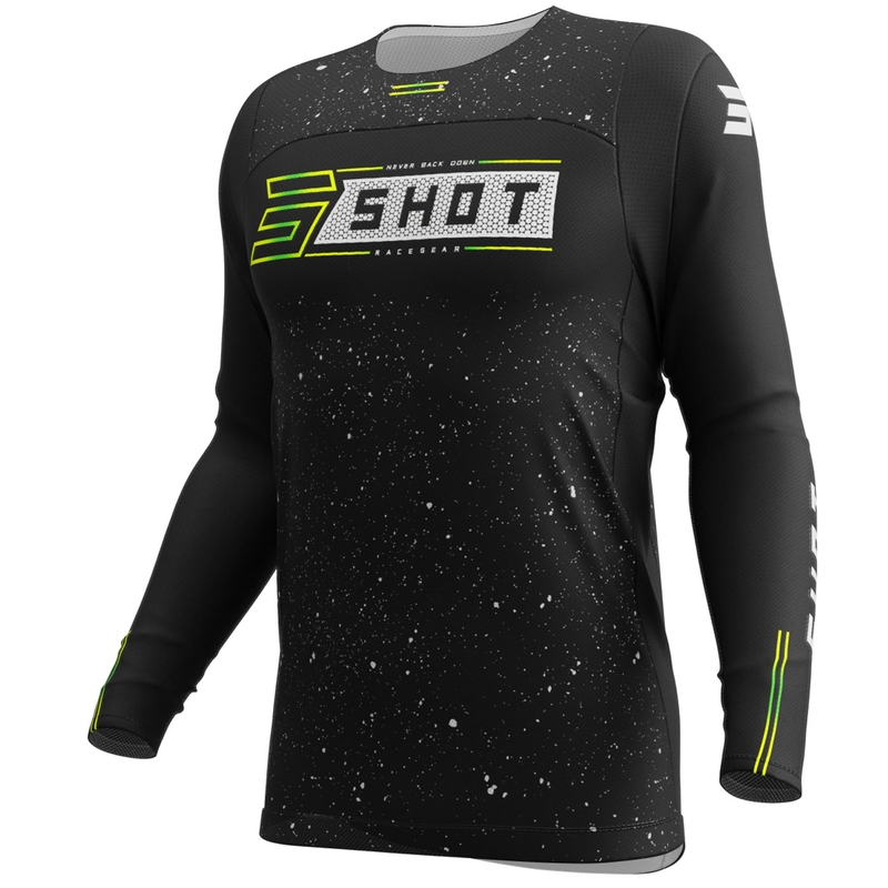 Motokrosový dres Shot Contact Art čierny