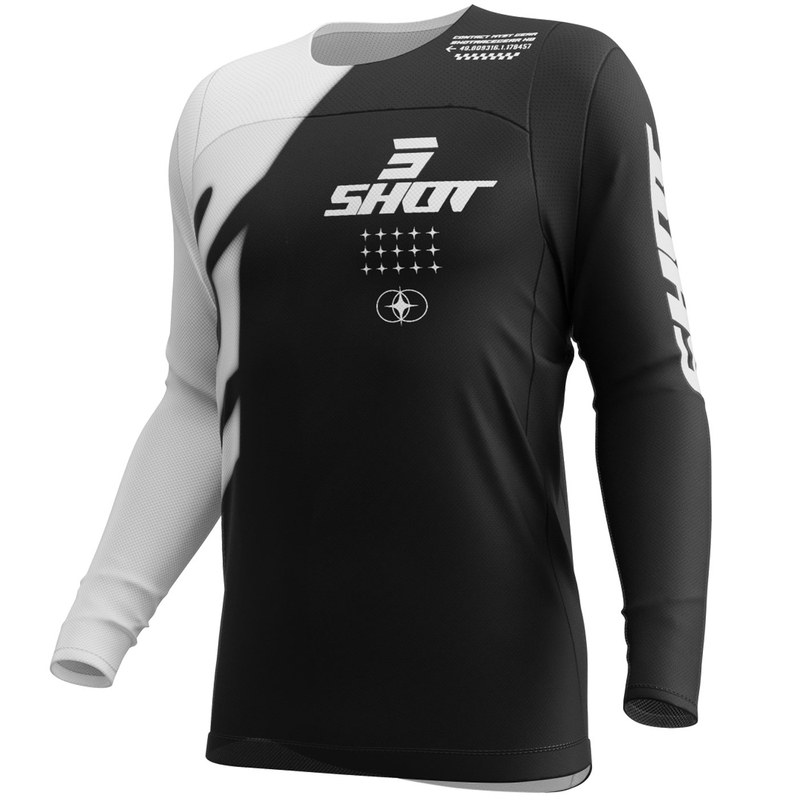 Motokrosový dres Shot Contact Myst čierny