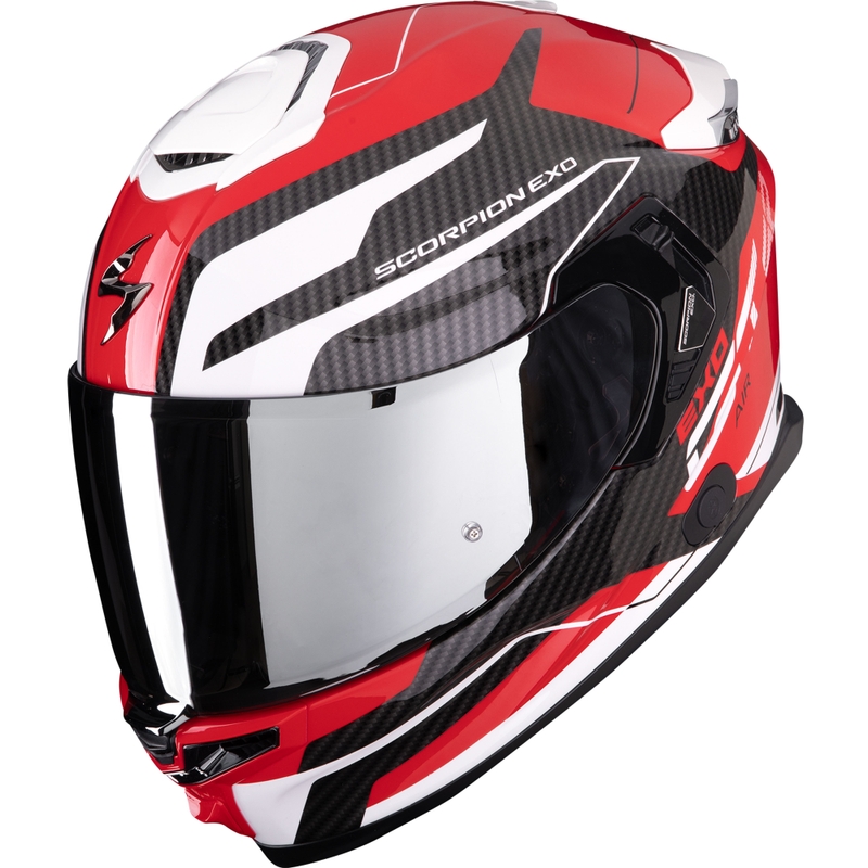 Integrálna prilba na motorku Scorpion EXO-GT SP Air Flex červeno-biela