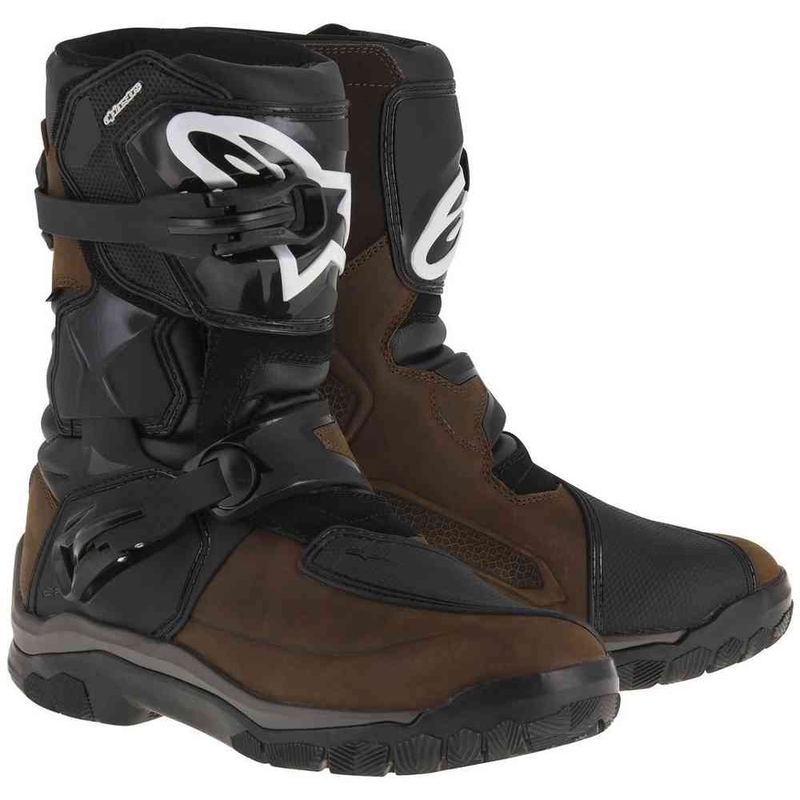 Čižmy na motocykel Alpinestars Belize oiled Drystar hnedé