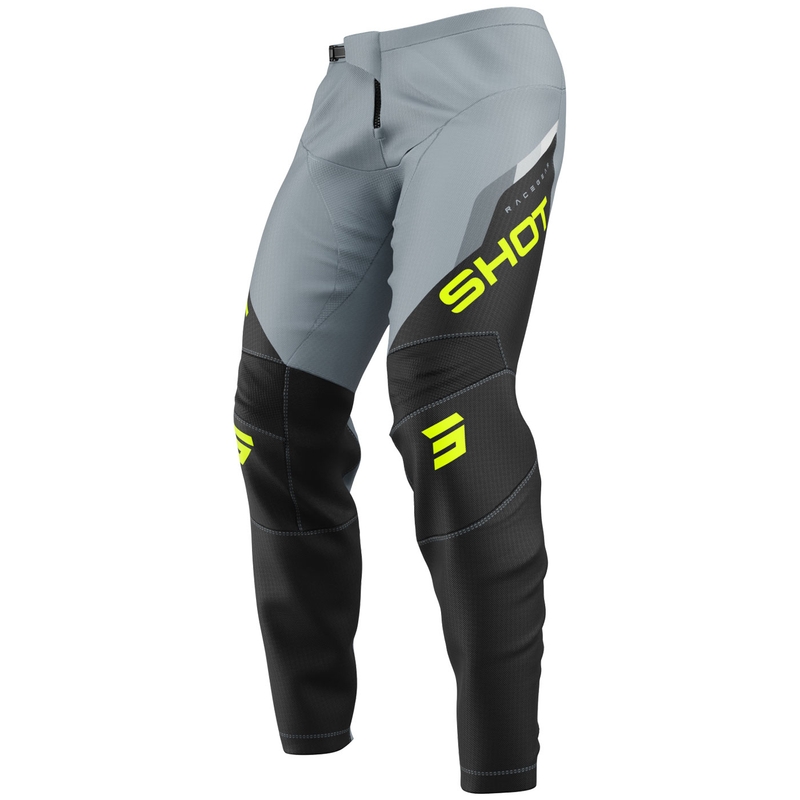 Motokrosové nohavice Shot Devo Daytona fluo žlté