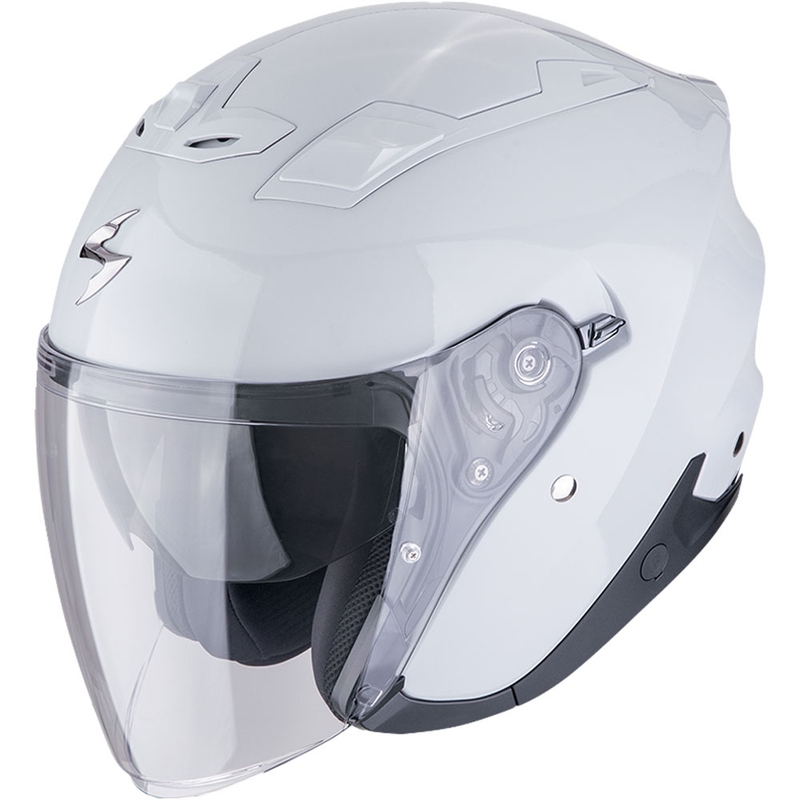 Otvorená prilba na motorku Scorpion EXO-Z1 SOLID svetlo šedá