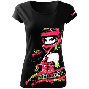 Dámske tričko MotoZem - Žijeme motorkami